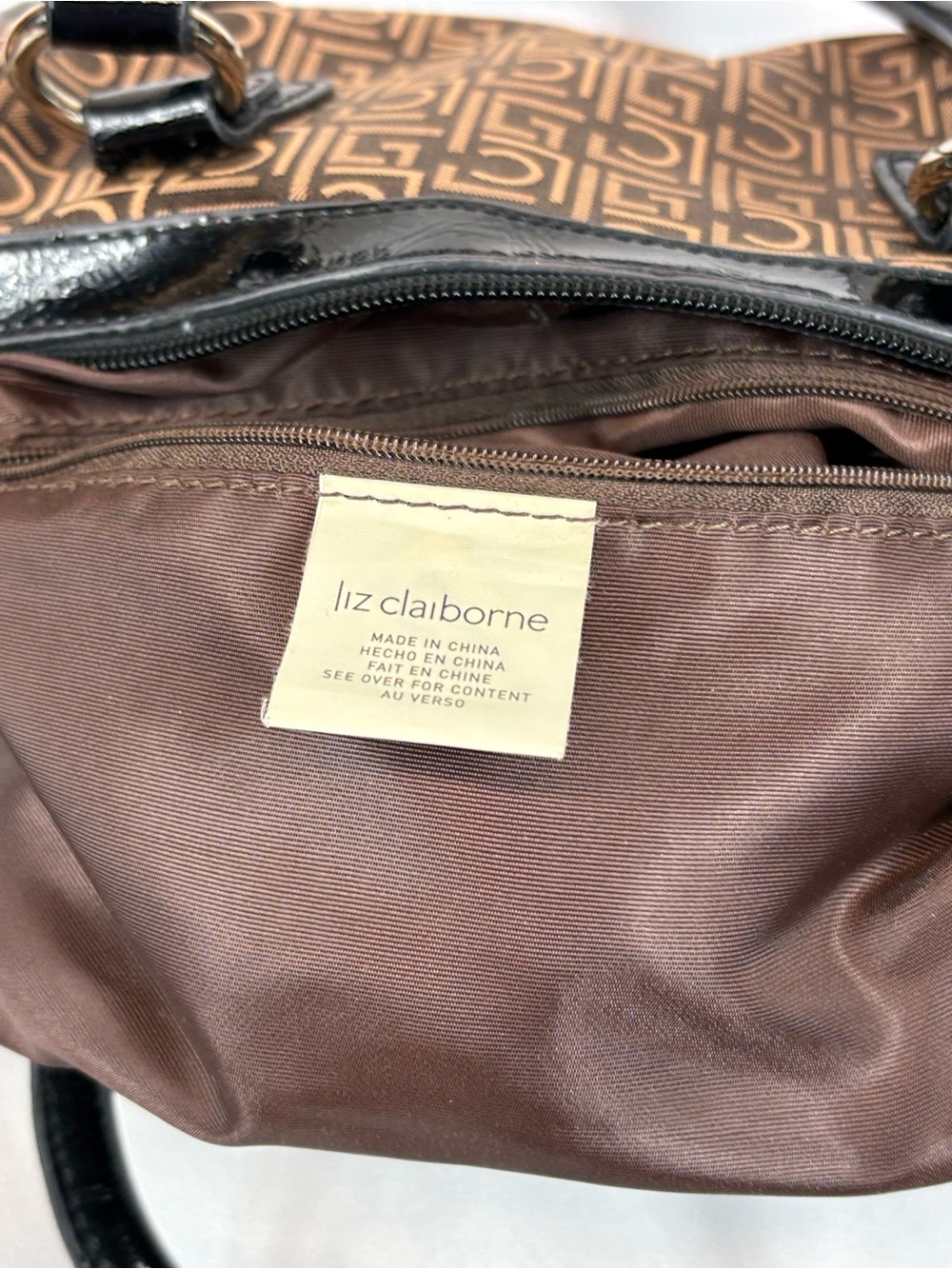 2/$15 Monogram Print Small Handbags Designer Style …Preloved ♥️ $4.99shipping - Picture 10 of 13